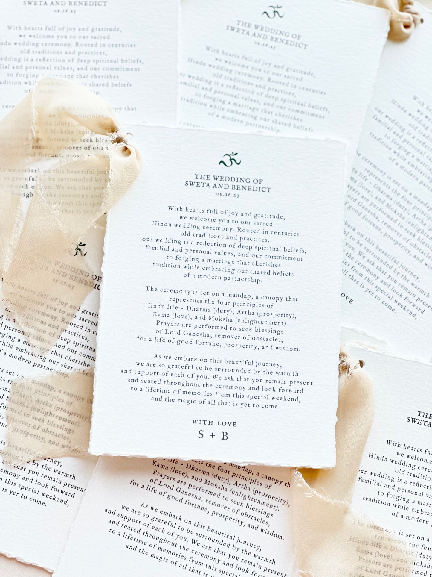 Wedding Program
