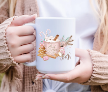 Load image into Gallery viewer, Personalized Christmas Mug Baby It&#39;s Cold Outside
