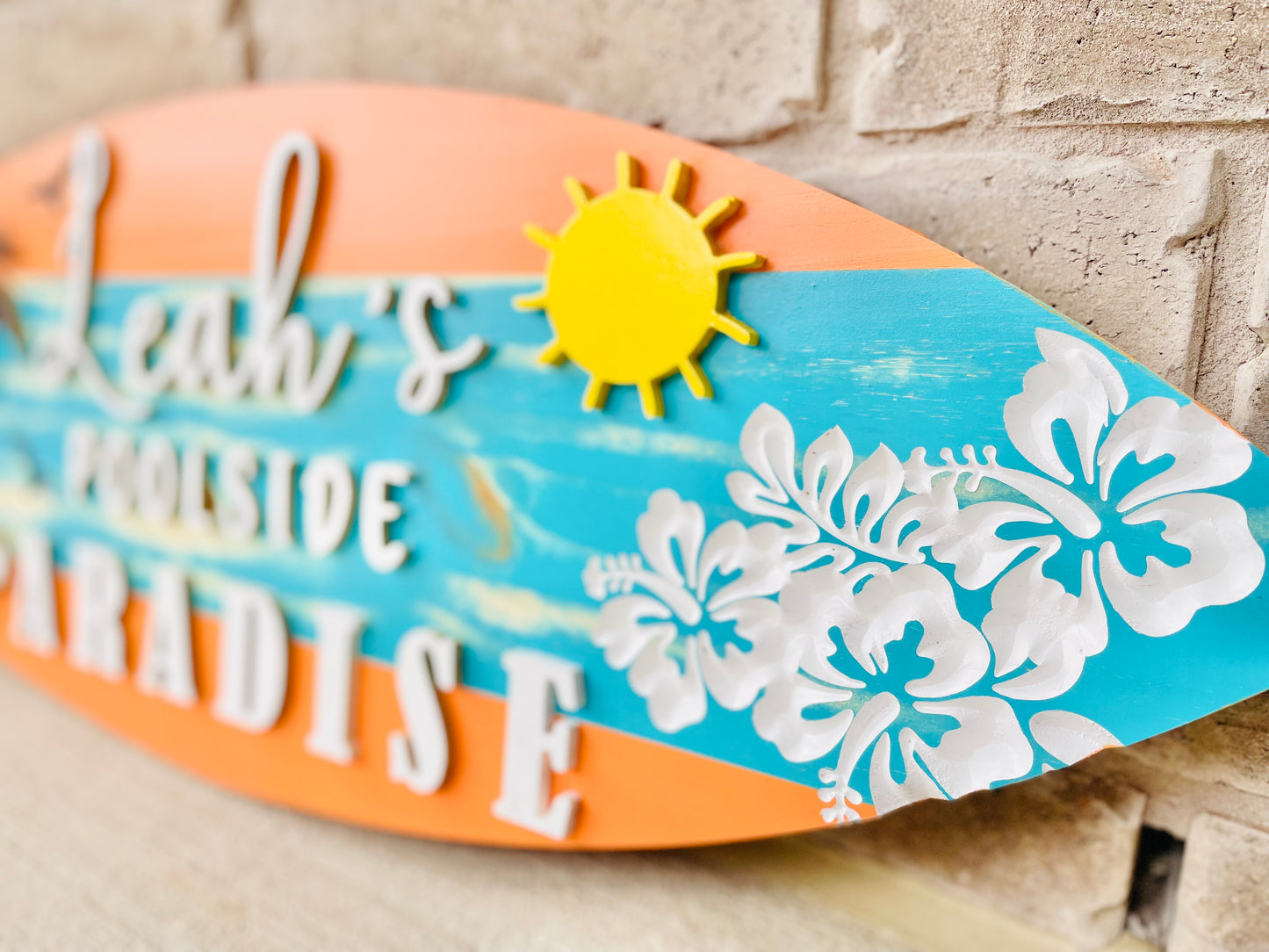 Large Custom Wood Sign for Patio/Backyard