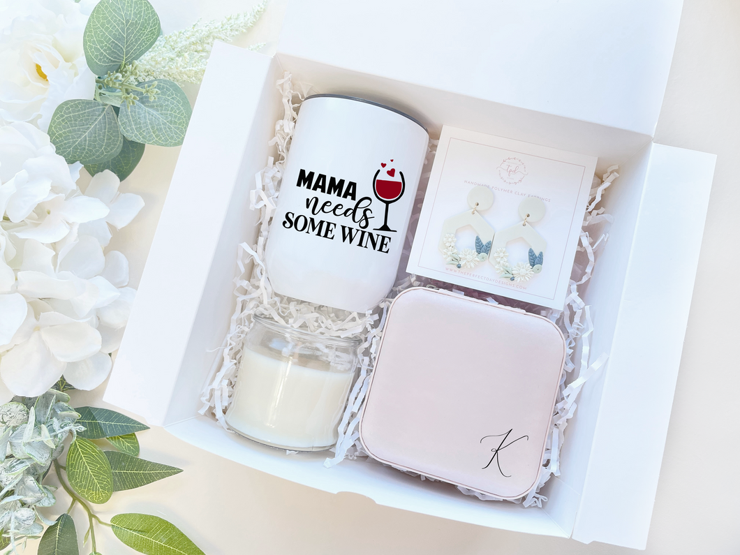 Mother's Day Gift Box with Wine Tumbler