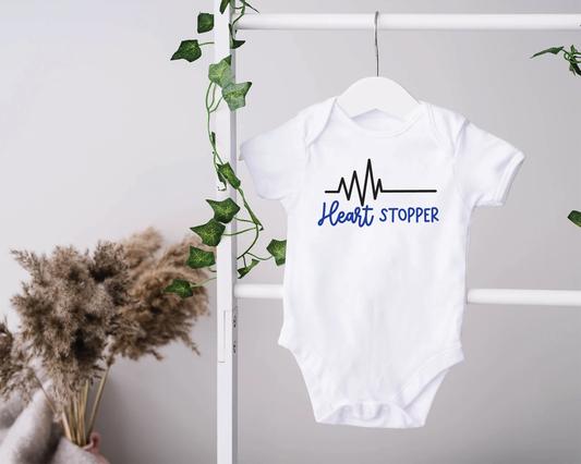 Heart Stopper Valentine's Baby Bodysuit