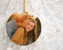 Load image into Gallery viewer, Custom Photo Ceramic Ornament
