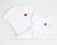 Load image into Gallery viewer, Puzzle Piece Mommy and Me Set - Matching Shirts
