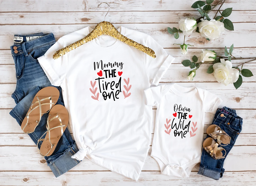 The Wild One Mommy and Me Set - Matching Shirts