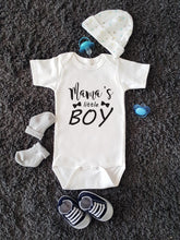 Load image into Gallery viewer, Mama&#39;s Little Boy Bodysuit

