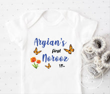 Load image into Gallery viewer, Personalized Nowruz Baby Bodysuit
