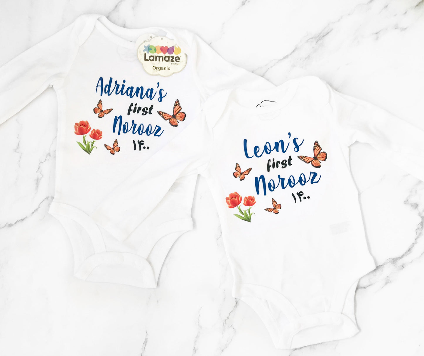 Personalized Nowruz Baby Bodysuit