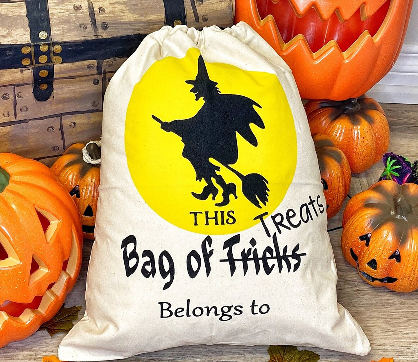 Halloween Trick or Treat Candy Sack