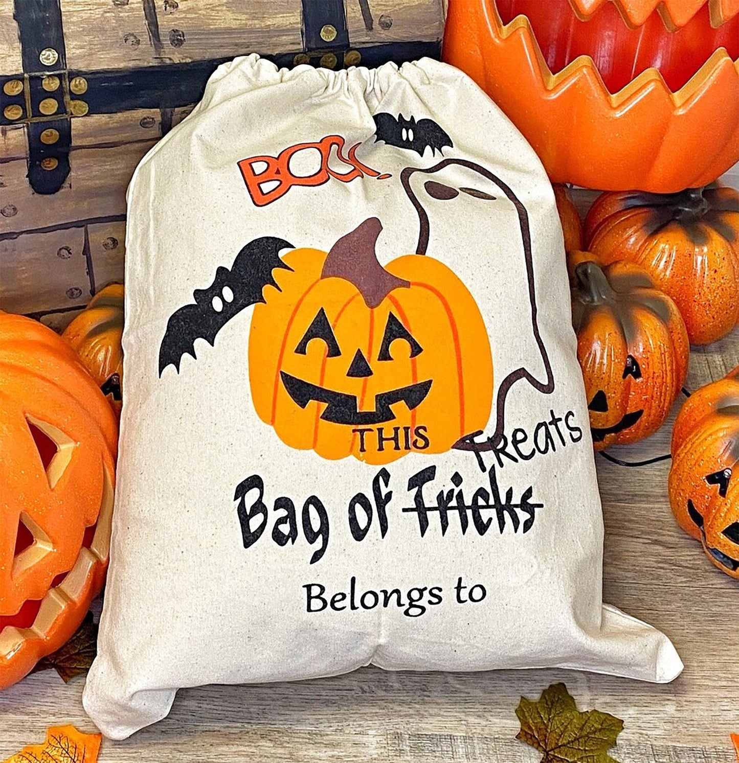 Halloween Trick or Treat Candy Sack