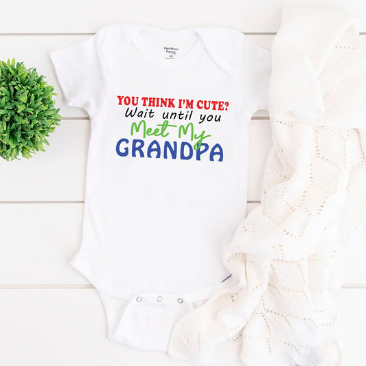 Baby Announcement for Grandpa