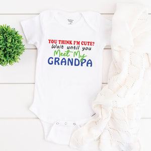 Baby Bodysuit Gift for Grandpa