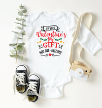 Load image into Gallery viewer, I&#39;m Your Valentine&#39;s Day Gift Baby Bodysuit
