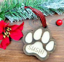 Load image into Gallery viewer, Paw Christmas Ornament for Pets
