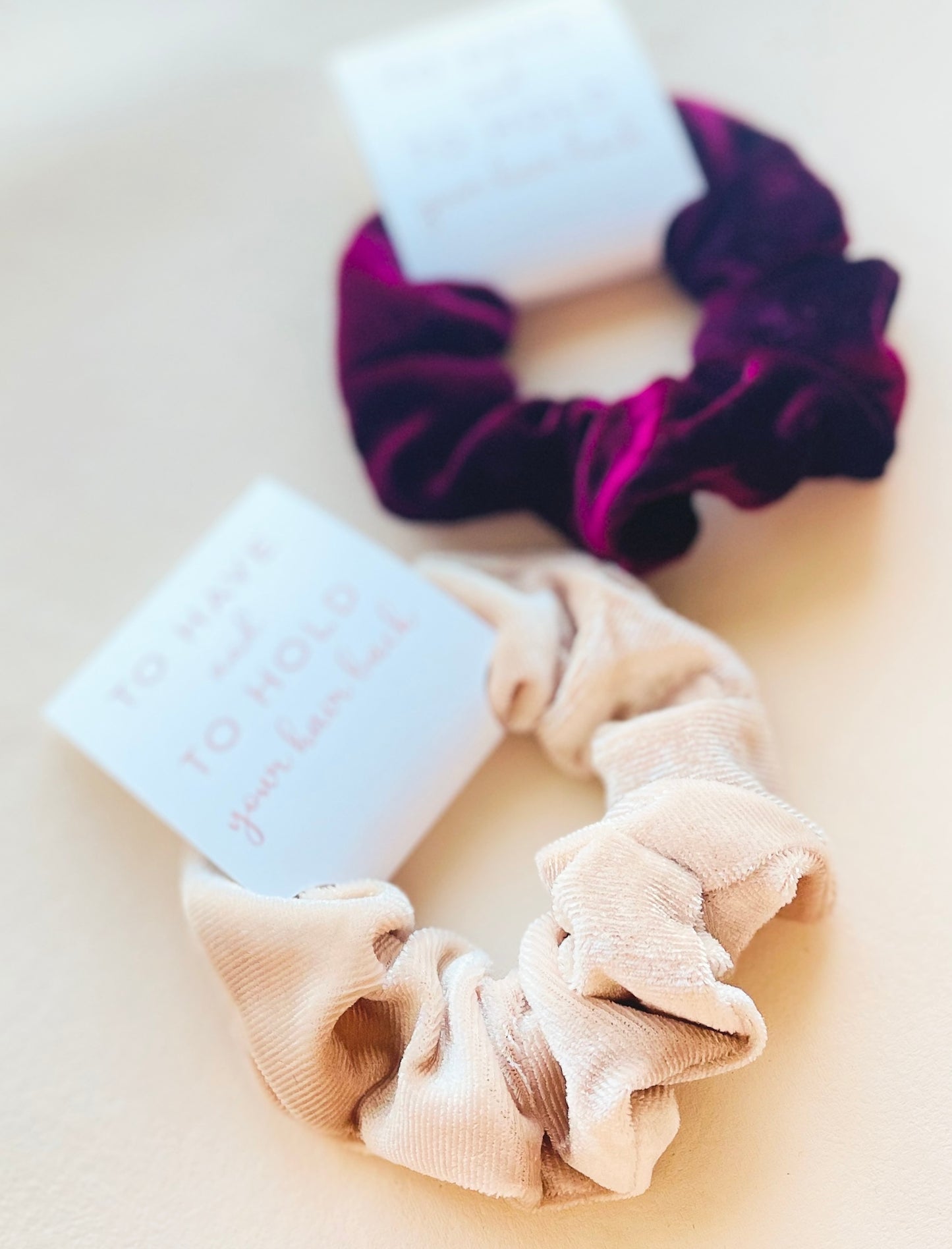 Hair Scrunchies | Bridesmaid Gifts