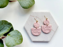 Load image into Gallery viewer, Blush Dangle Earrings
