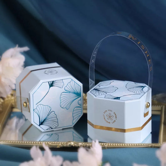 Light Blue Favour Box - Set of 25